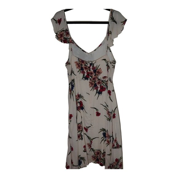 Lulus Take a Bow-quet Blush Floral Print Midi Dress Size XL - Picture 9 of 12